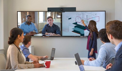 Phòng họp ảo thường được sử dụng như Zoom Meeting, Microsoft Teams